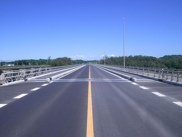 栃木二宮線舗装工事（栃木市大光寺町）